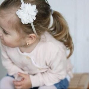 Pink Assortment of Baby Chiffon Flower Headbands